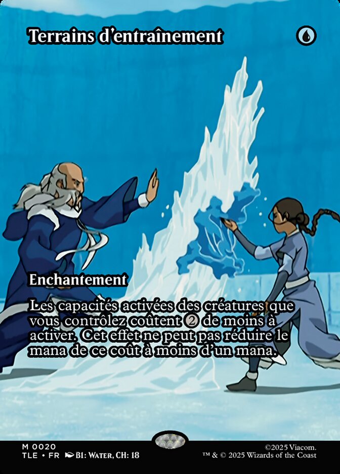 Terrains d'entraînement