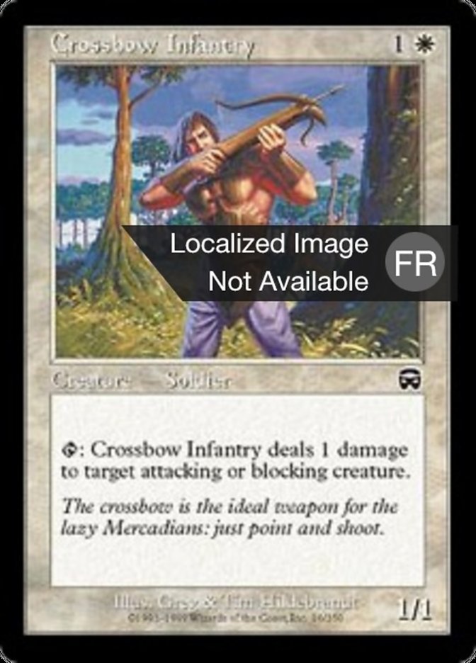 Arbalétriers à pied