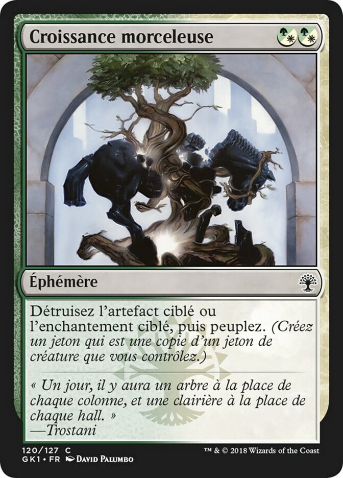 Croissance morceleuse