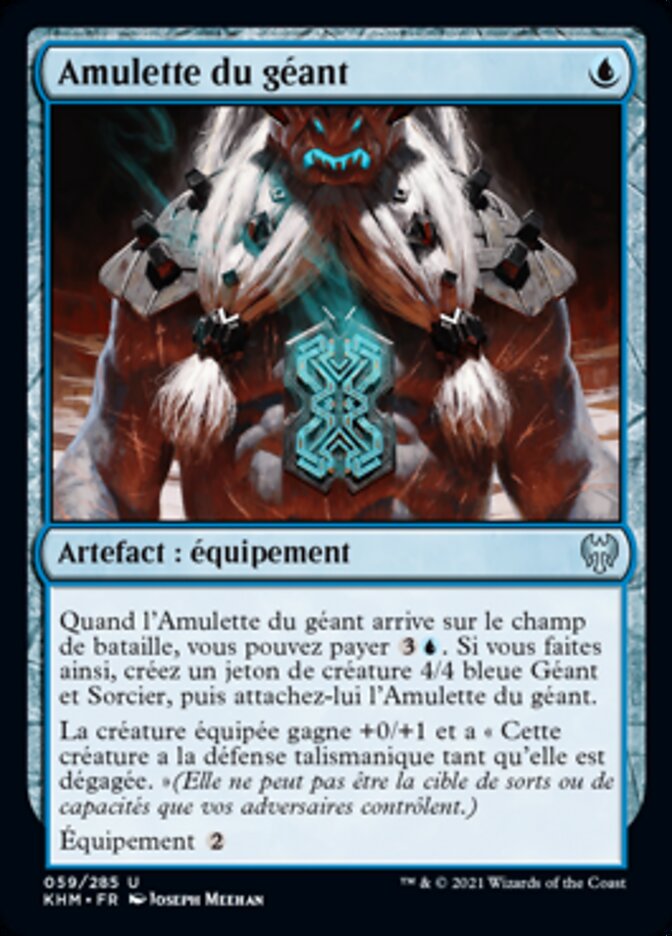 Amulette du géant