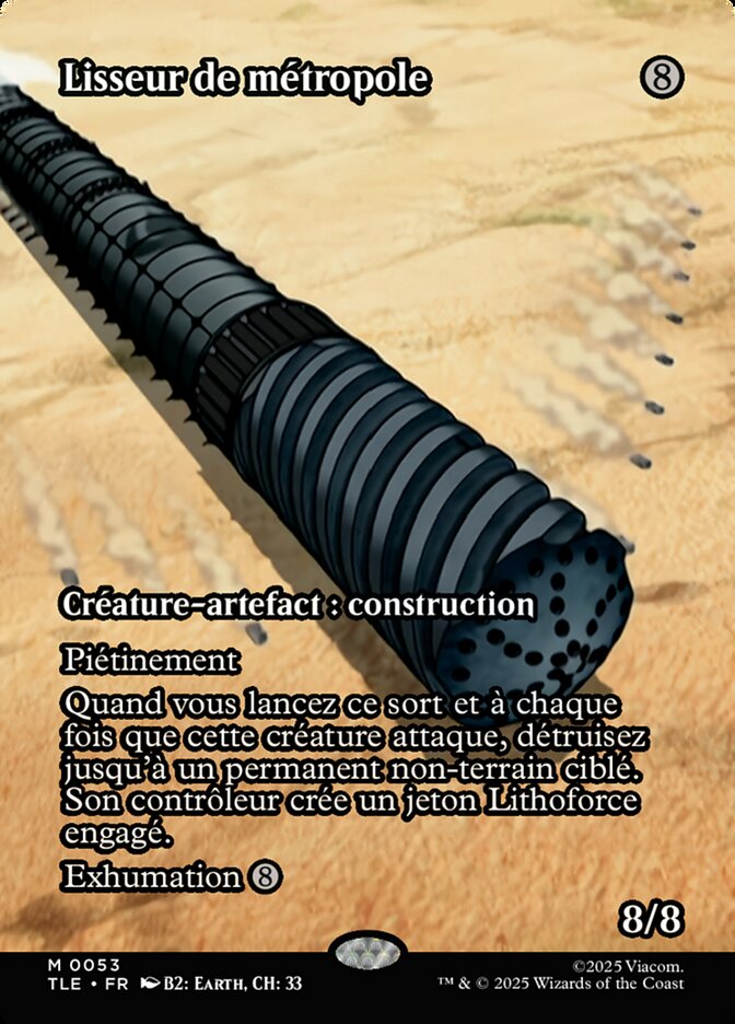 Lisseur de métropole