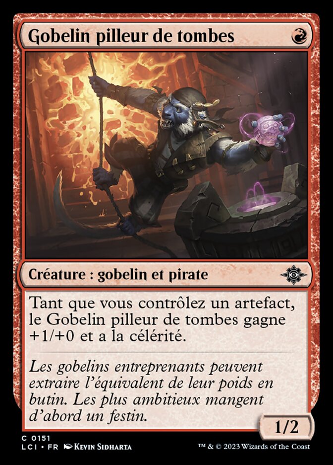 Gobelin pilleur de tombes