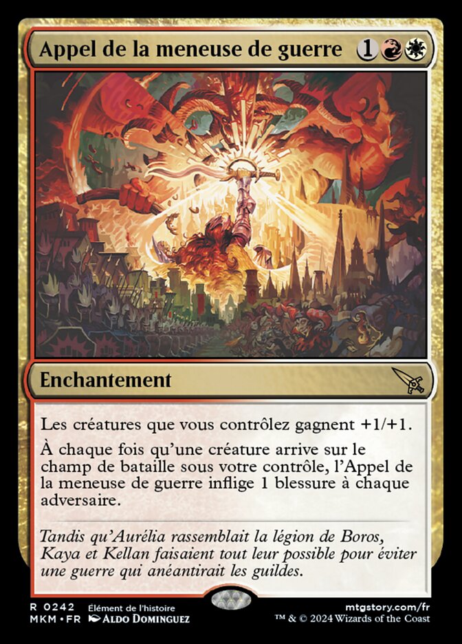 Appel de la meneuse de guerre