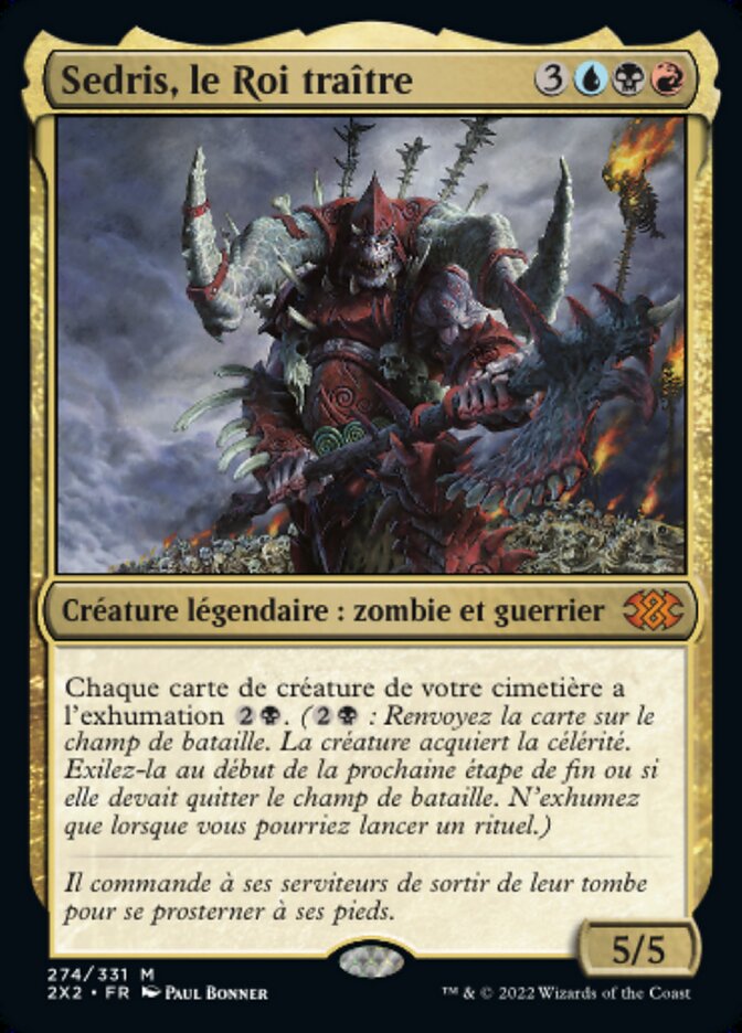 Sedris, le Roi traître