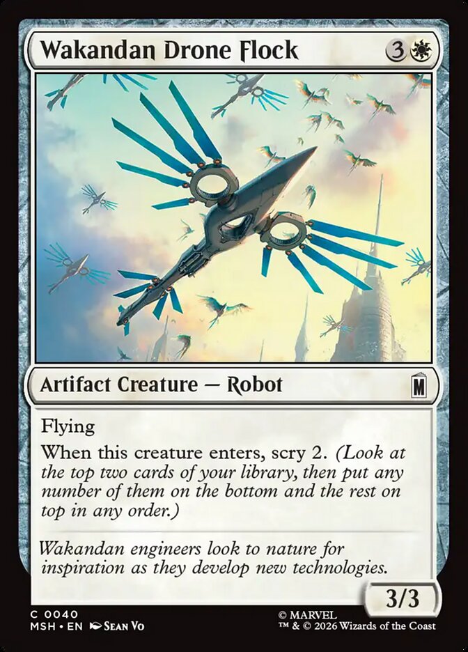 Wakandan Drone Flock