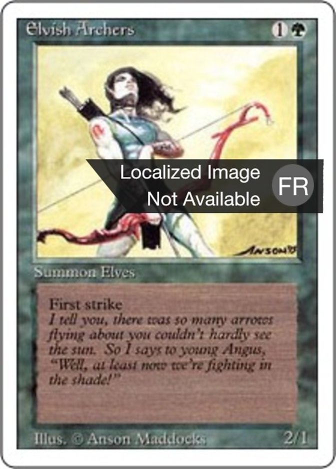 Archers elfes
