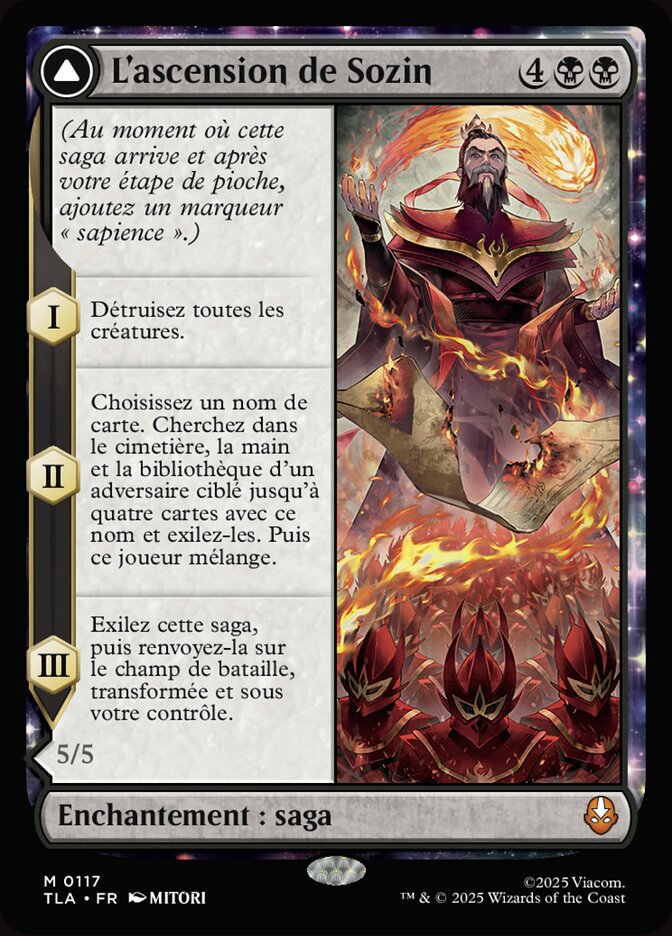 L'ascension de Sozin