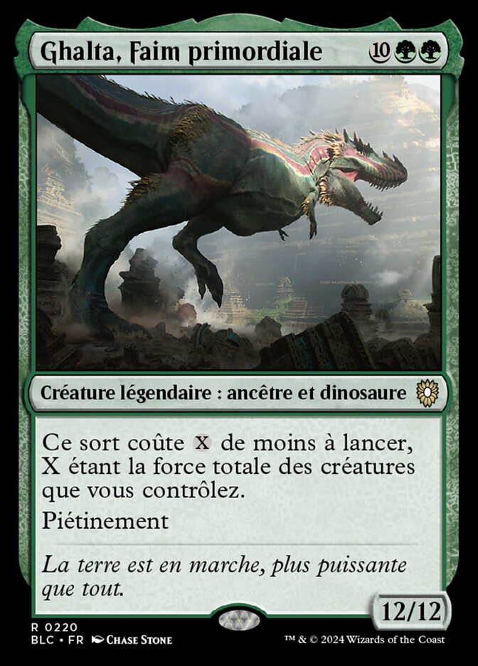 Ghalta, Faim primordiale