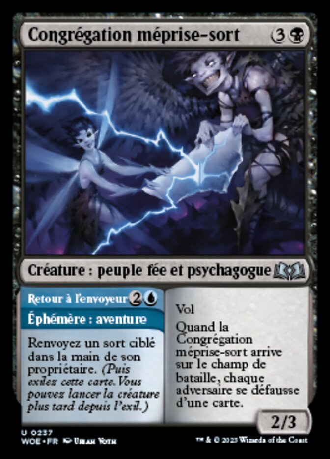 Congrégation méprise-sort