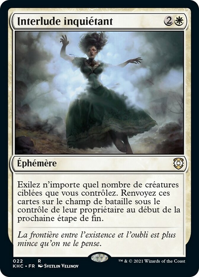 Interlude inquiétant