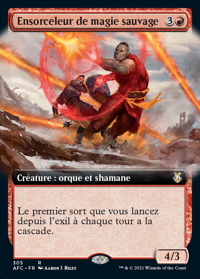 Ensorceleur de magie sauvage