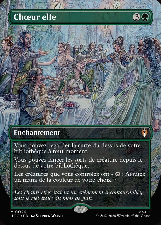 Chœur elfe