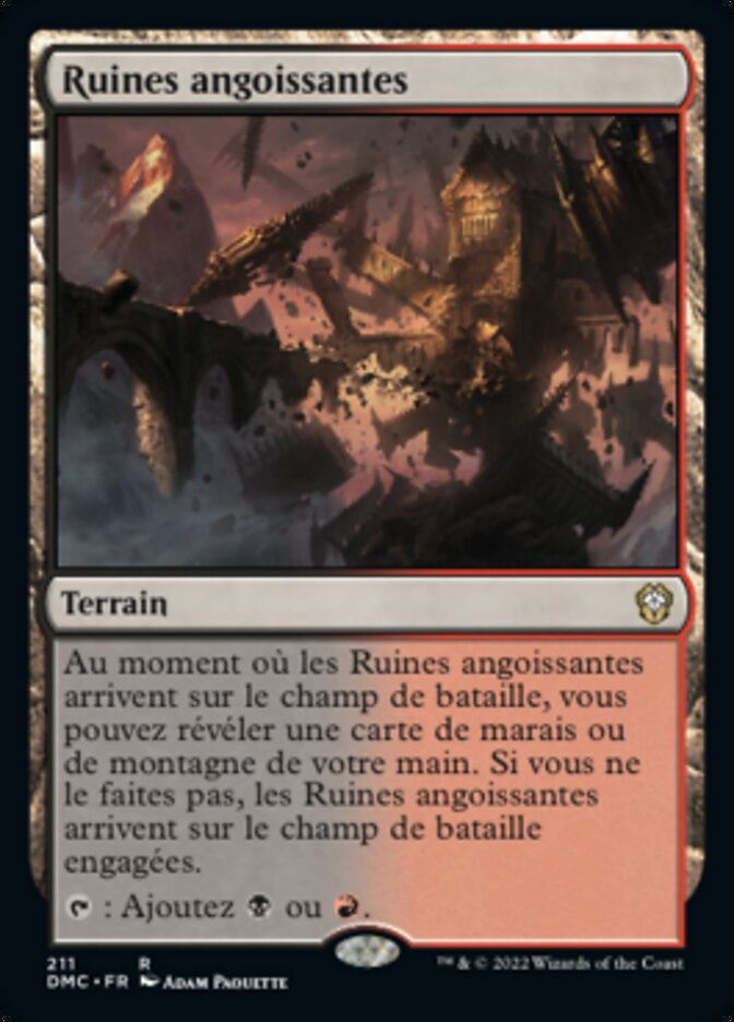 Ruines angoissantes