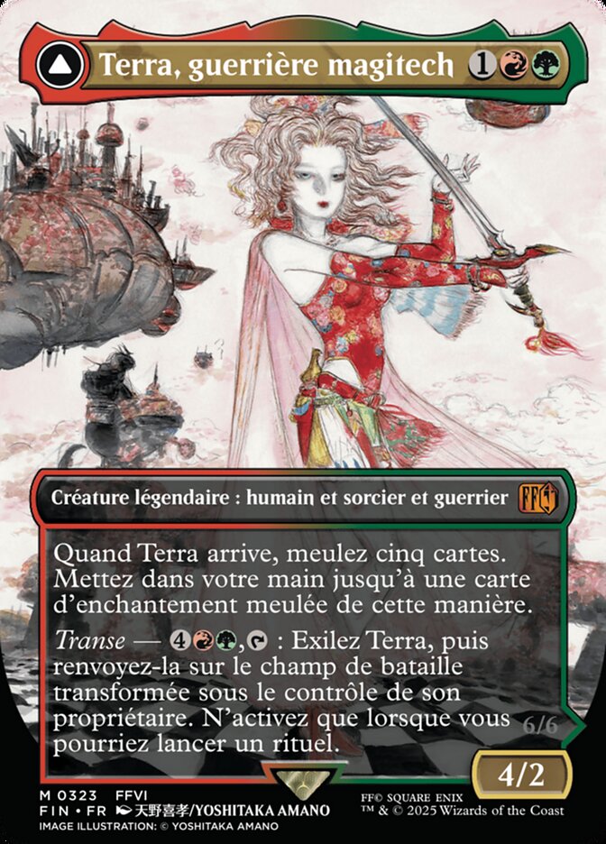 Terra, guerrière magitech