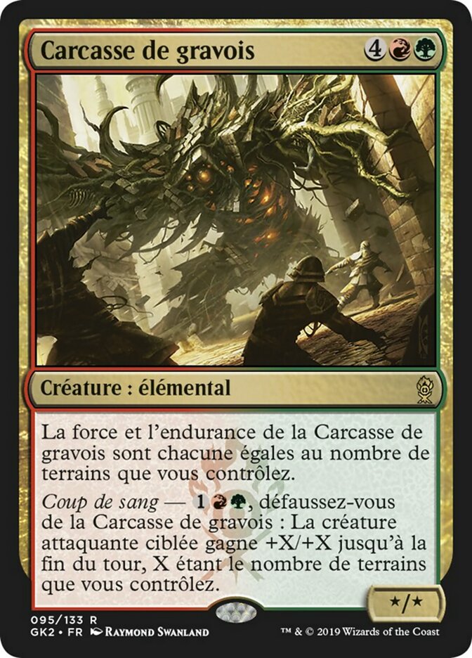 Carcasse de gravois
