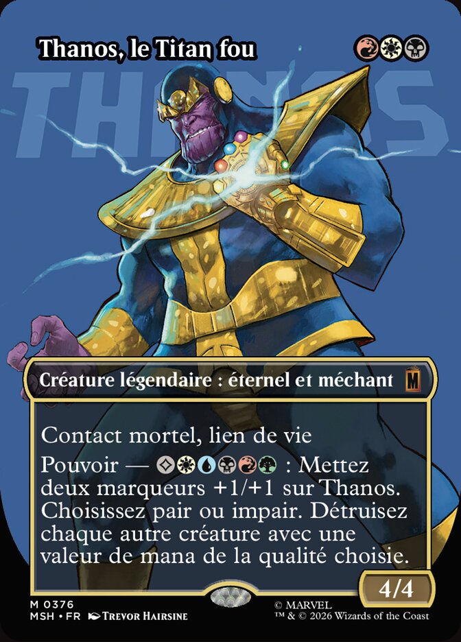 Thanos, le Titan fou