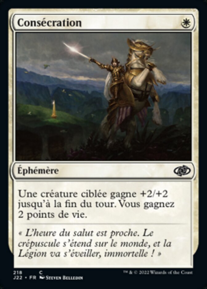 Consécration