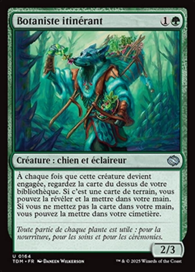 Botaniste itinérant