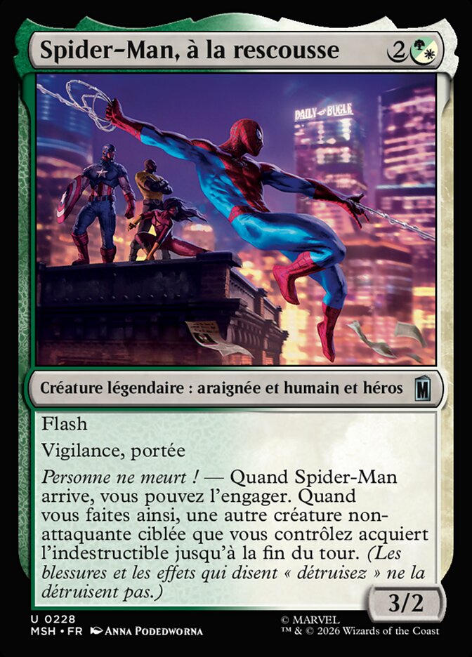 Spider-Man, à la rescousse