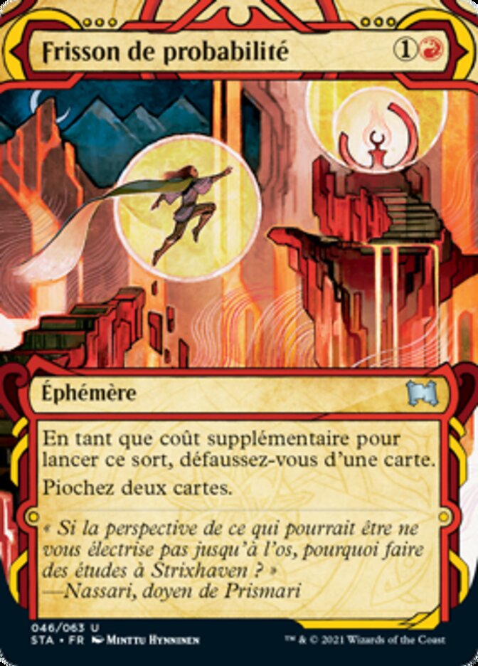 Frisson de probabilité