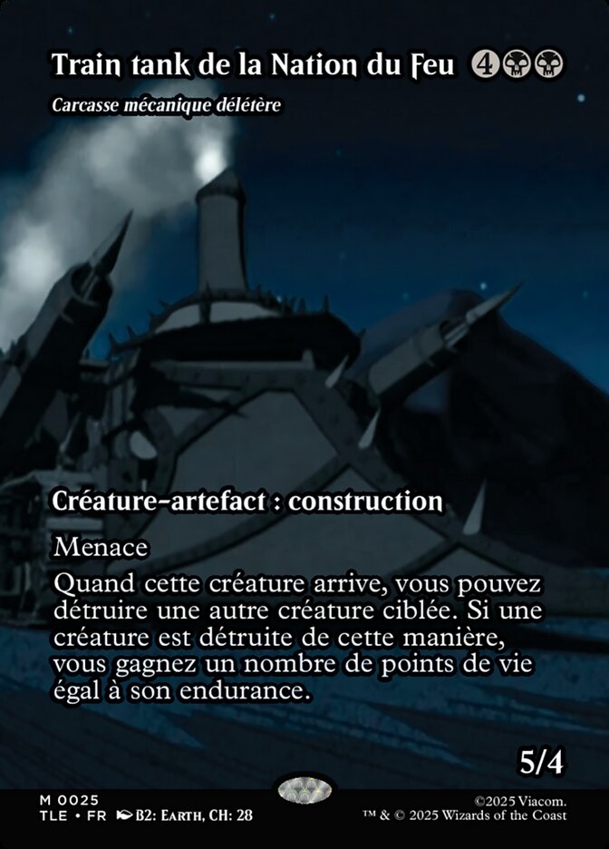 Carcasse mécanique délétère