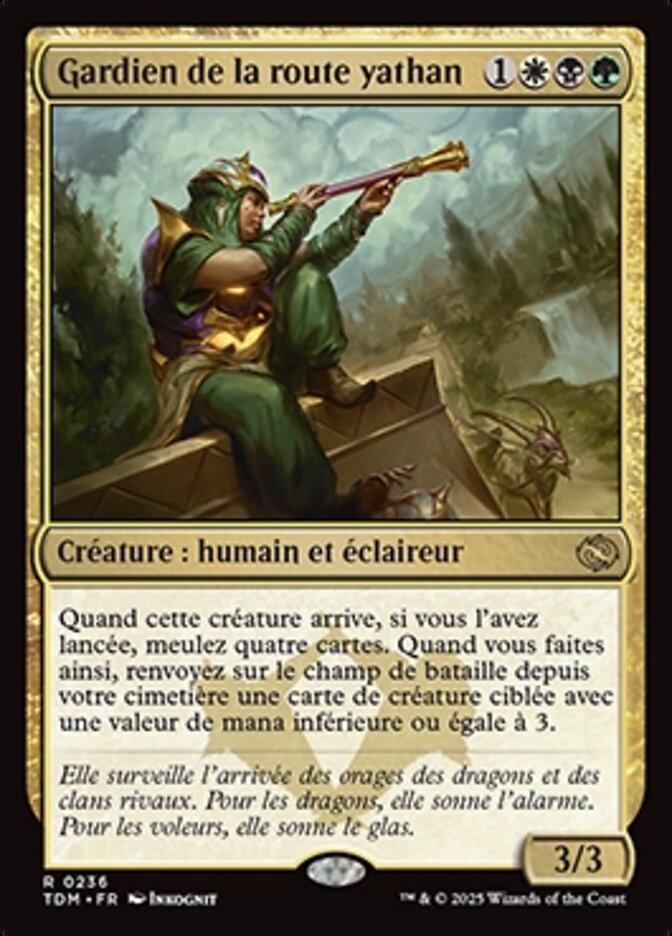 Gardien de la route yathan