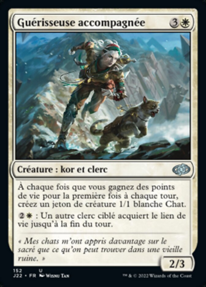 Guérisseuse accompagnée