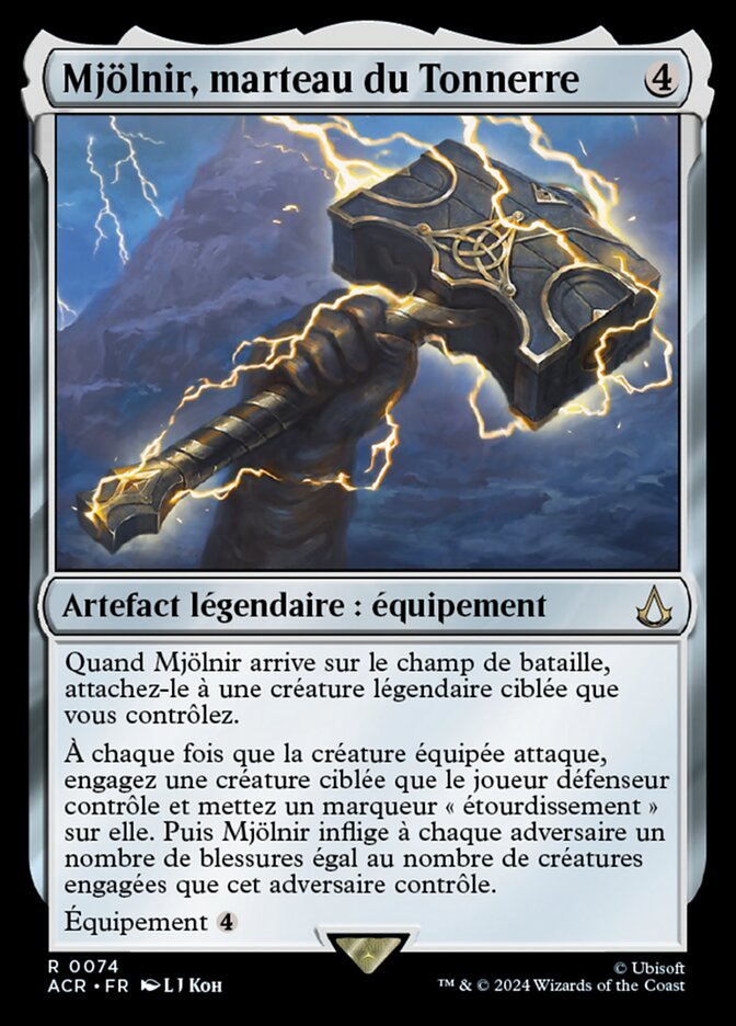 Mjölnir, marteau du Tonnerre