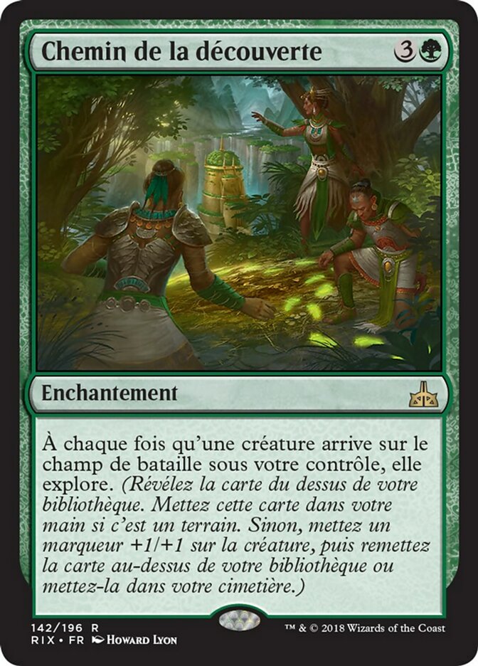 Chemin de la découverte