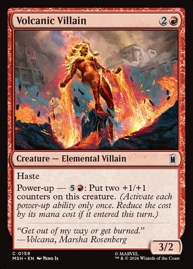 Volcanic Villain