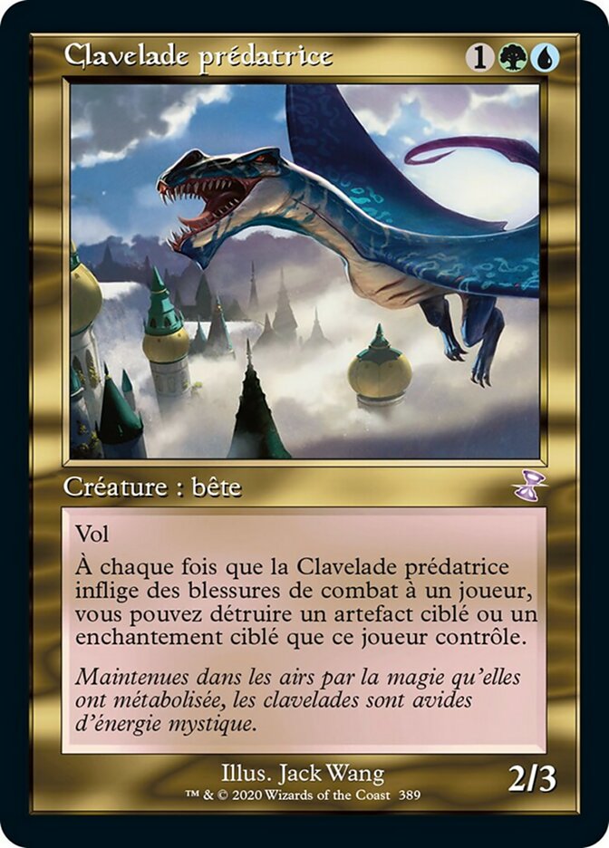 Clavelade prédatrice