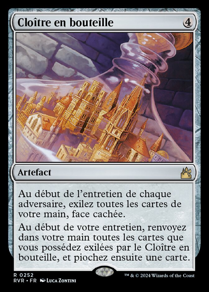 Cloître en bouteille