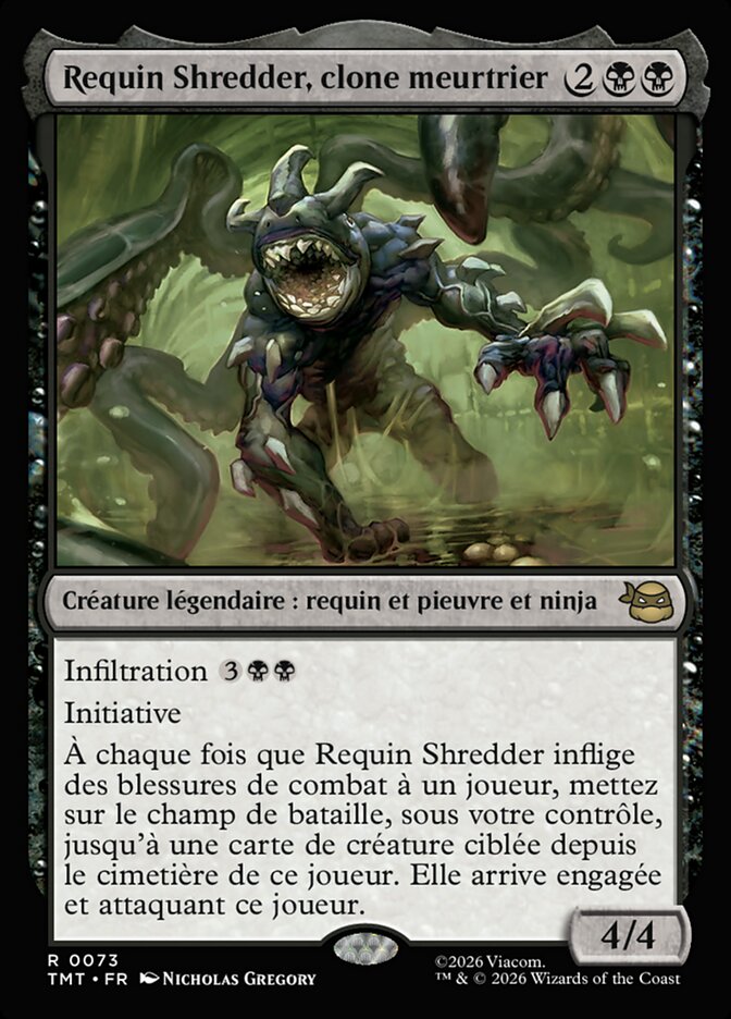 Requin Shredder, clone meurtrier