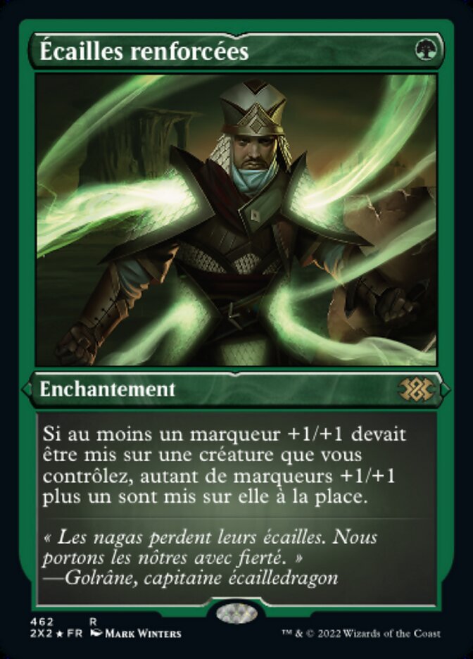 Écailles renforcées