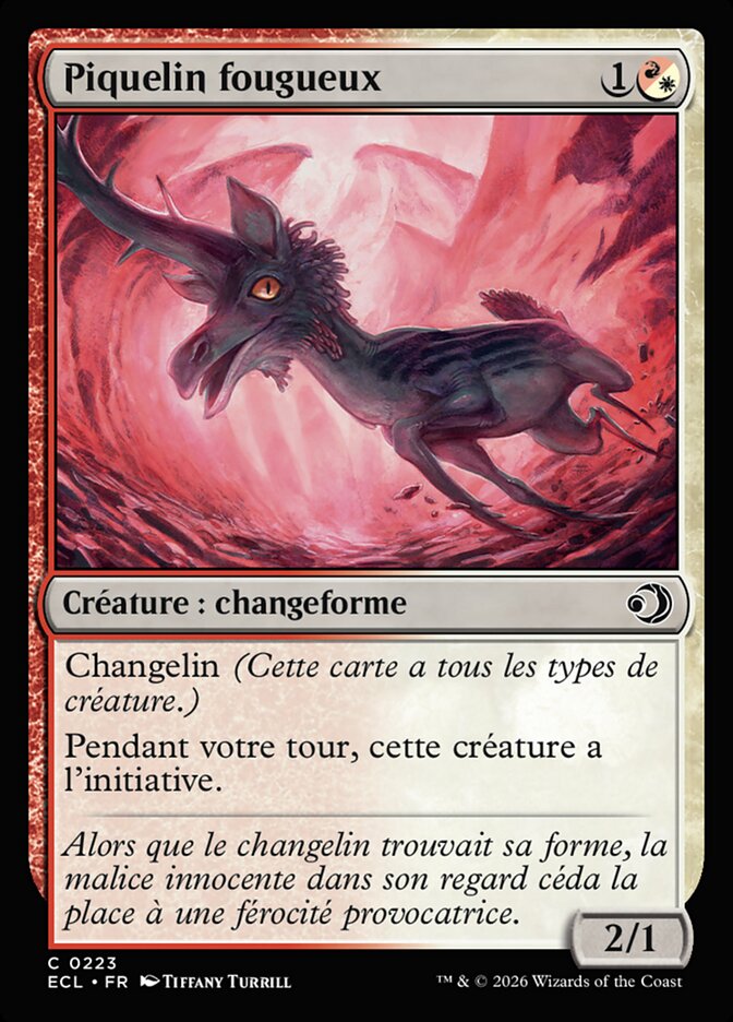 Piquelin fougueux