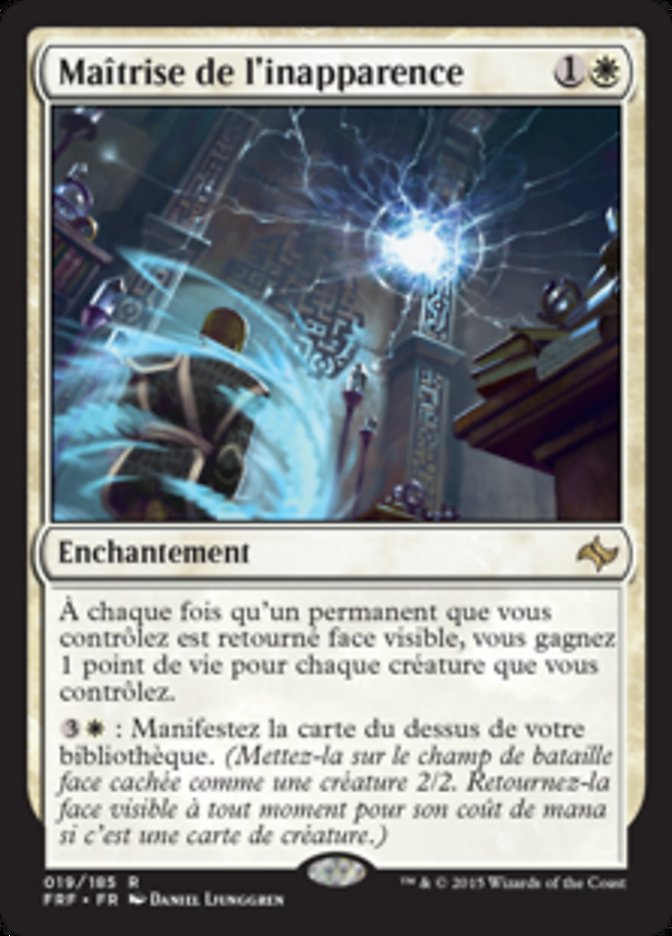 Maîtrise de l'inapparence