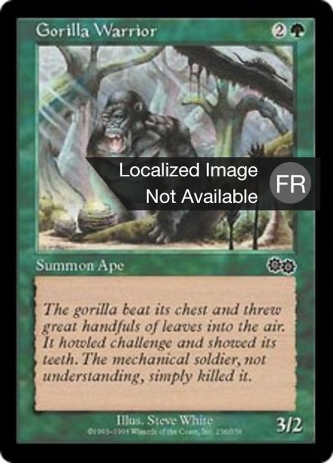 Guerrier gorille