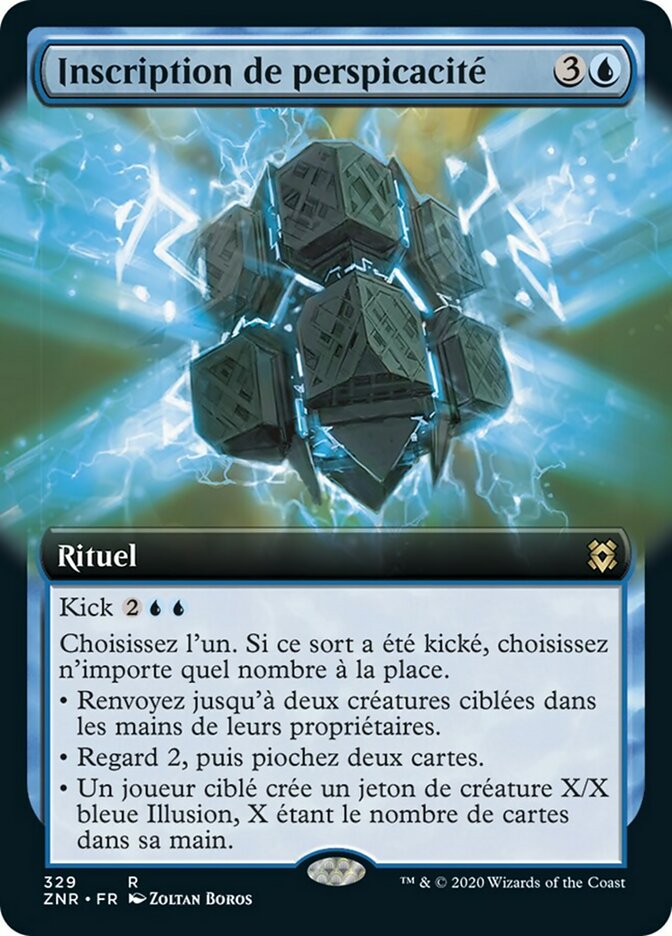 Inscription de perspicacité