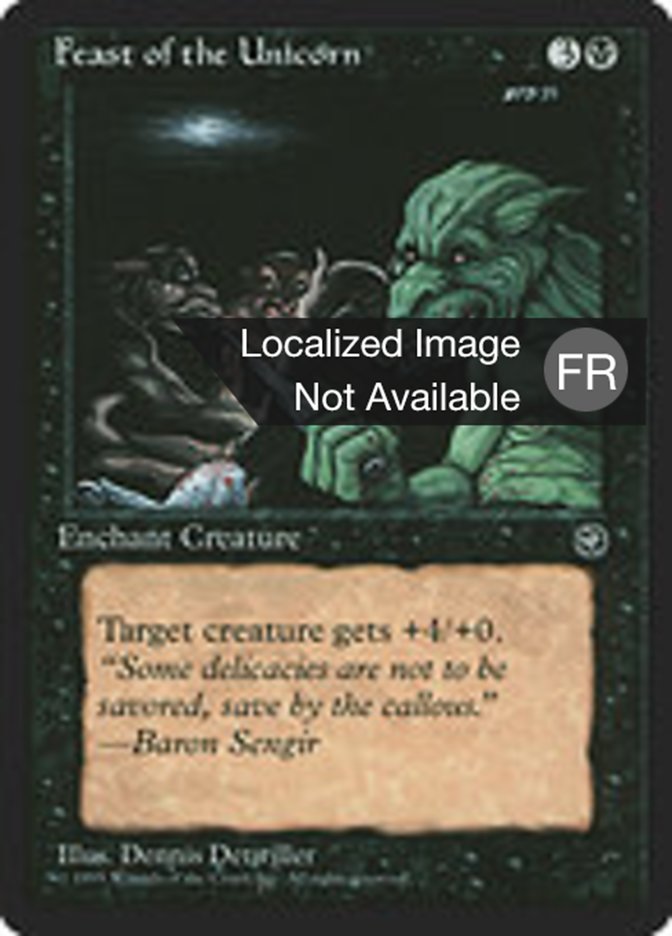 Dévoration de la licorne