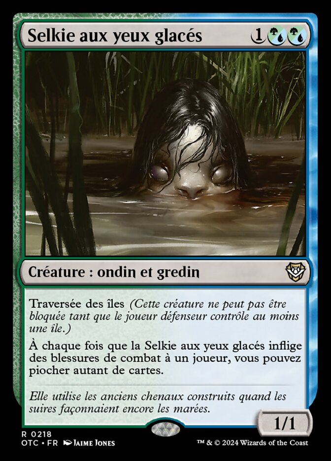 Selkie aux yeux glacés