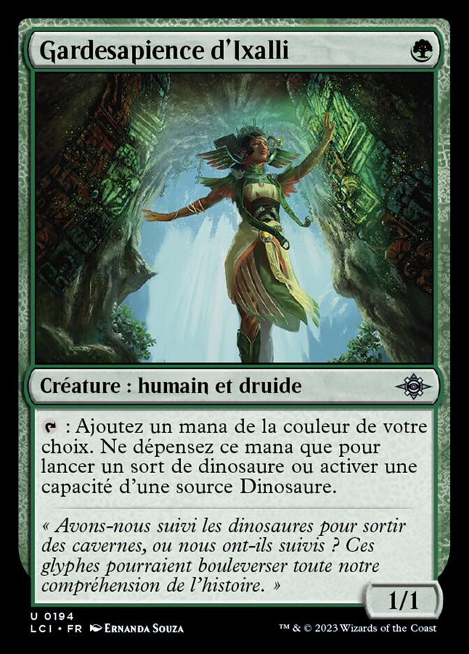 Gardesapience d'Ixalli