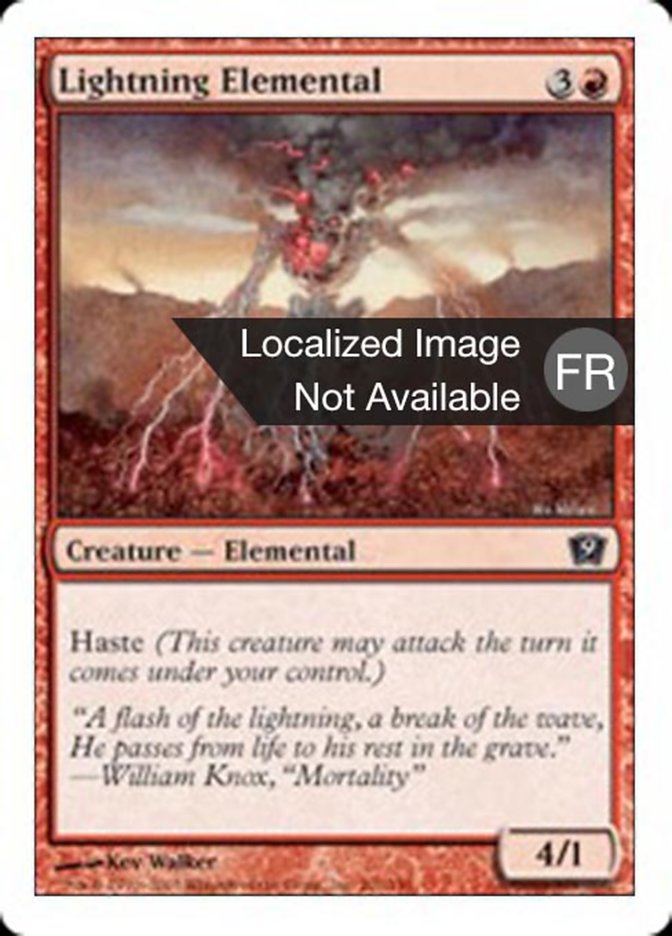 Élémental d'éclair