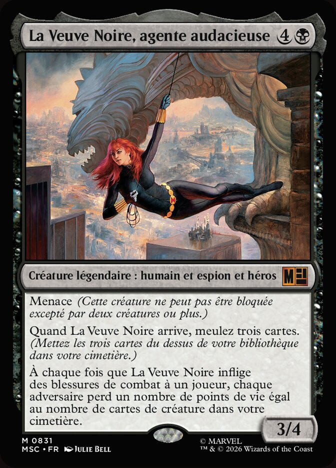 La Veuve Noire, agente audacieuse