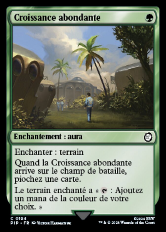 Croissance abondante