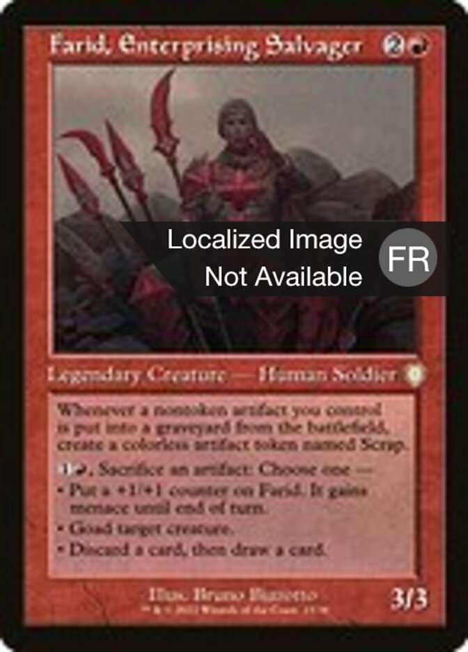 Farid, récupérateur entreprenant