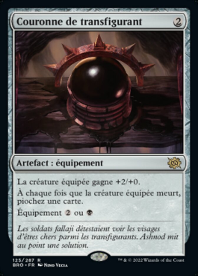 Couronne de transfigurant