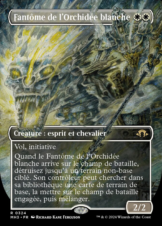 Fantôme de l'Orchidée blanche