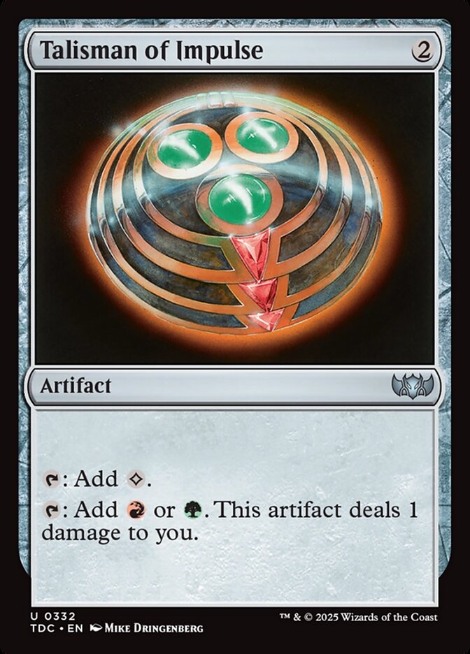 Talisman of Impulse