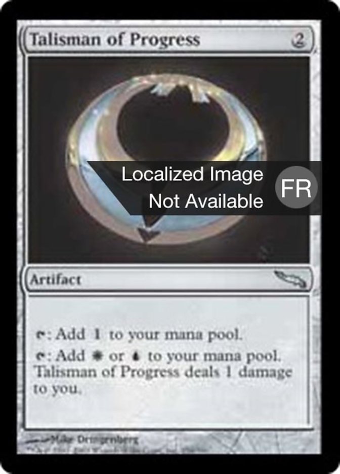 Talisman de progrès