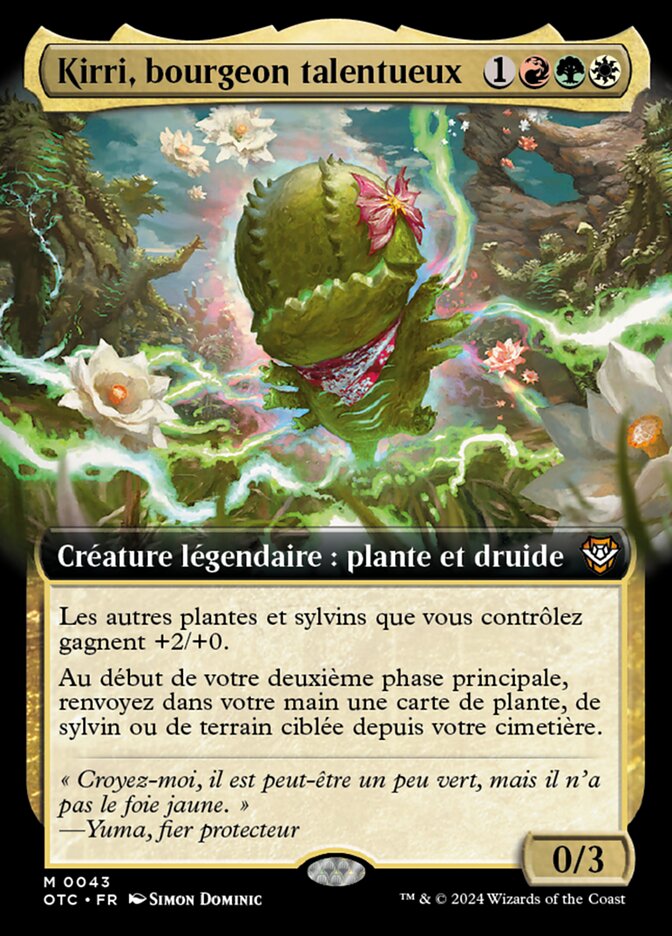 Kirri, bourgeon talentueux